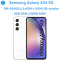 Samsung Galaxy A54 5G Smartphone 6.4-inch 6GB RAM  US Version NFC Samsung 5000mAh 50MP Under Screen FingerprintOriginalunlocking