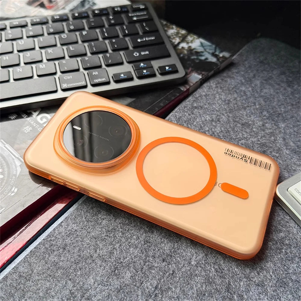 Ultra Thin Matte Translucent Hard PC Case for Honor Magic 8 7 6 5 Pro Magic7 Lite X9d X9c Barcode Magnetic Wireless Charge Cover