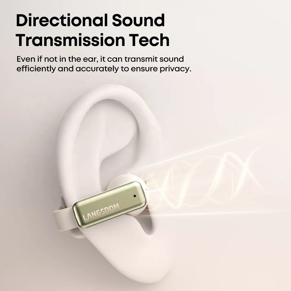 New Design Ear Clip Earbuds Sport ENC 6.0 TWS Wireless Bluetooth Earphone Audifonos Inalambricos Bluetooth Open Sports Headphone