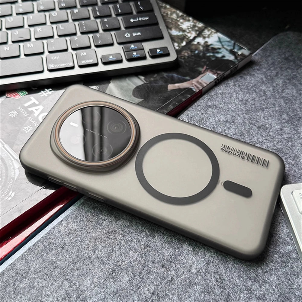 Ultra Thin Matte Translucent Hard PC Case for Honor Magic 8 7 6 5 Pro Magic7 Lite X9d X9c Barcode Magnetic Wireless Charge Cover