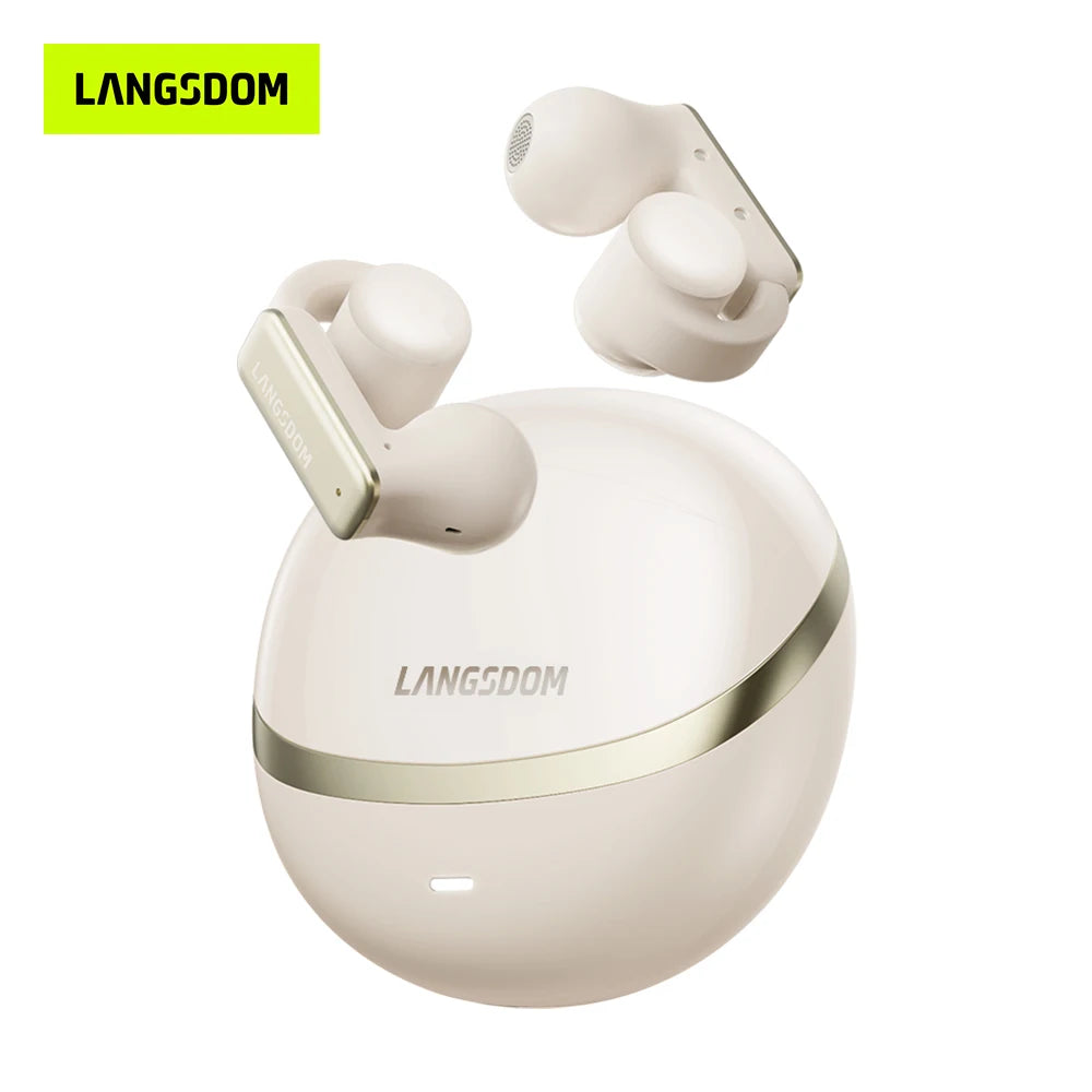 New Design Ear Clip Earbuds Sport ENC 6.0 TWS Wireless Bluetooth Earphone Audifonos Inalambricos Bluetooth Open Sports Headphone