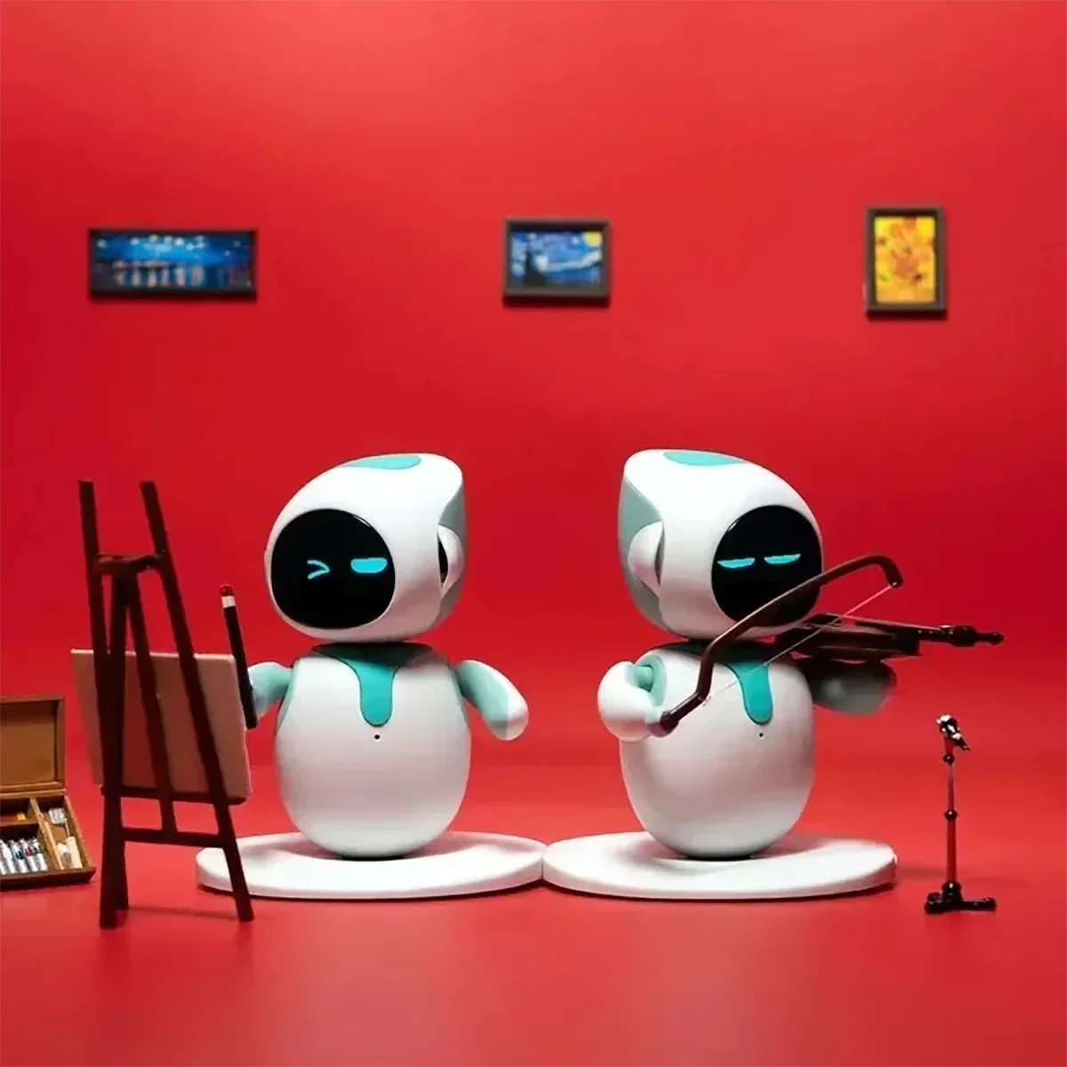 AI Smart Robot Emotional Companionship Voice Interaction AI Digital Life Desktop Virtual Pet Robot For kids gift